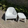 IKEA SKARPO outdoor armchair w sidetable Image 2