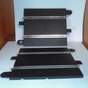 Scalextric C8207. 2x used Half Straights Track