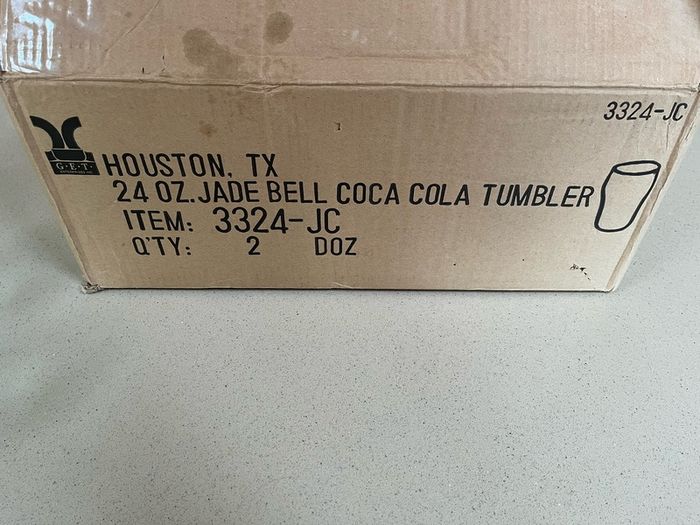 Coca Cola Set of Four Plastic Glasses