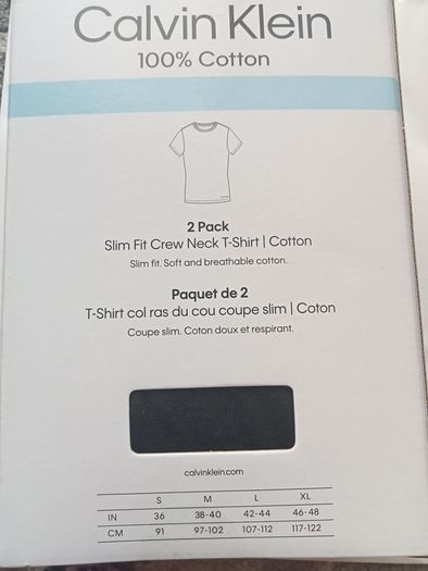 New Calvin Klein CK Tshirt Set