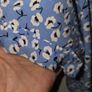 Ladies blue floral summer dress uk 8 Image 8