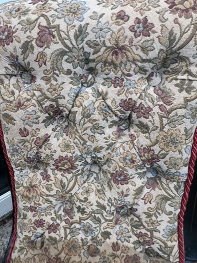 Pair of antique Slipper chairs