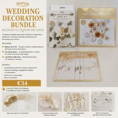 Ginger Ray Wedding Decoration Bundle