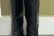 Clarks Black Leather Boots Knee High.  Ladies Size Uk 6.5  / Eu 40  In excellent lightly used Condition.