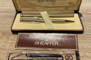Vintage Sheaffer Targa Slim Pen Set (2)