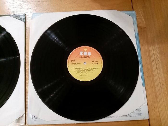 REFLECTIONS. IMAGINATIONS. instrumentals, original artists, compilation albums. 1982, 1983 Irish Pressings. Vinyl Record Album. Various artists.