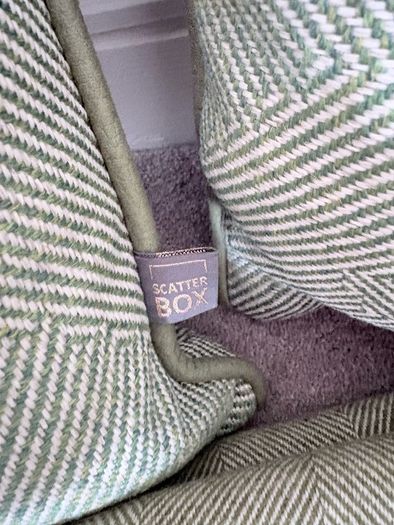 cushion and throw