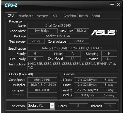PC upgrade kit Asus 1155LGA board, Intel i5 CPU, 8GB DDR3, PSU