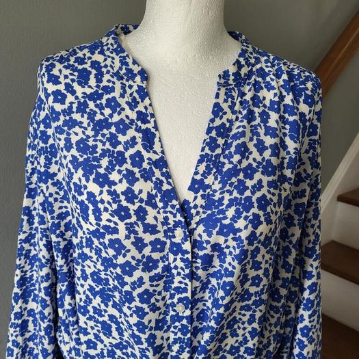 F&F blue & white dress, Size 18, BNWT