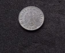 Germany : Third Reich 5 Reichspfennig coin - 1941
