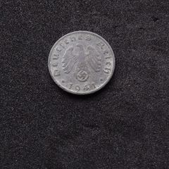 Germany : Third Reich 5 Reichspfennig coin - 1941