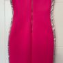 Ted Baker Women's Fuchsia Elenna Embellished Midi Dress Image 6
