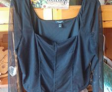 womens long sleeve top size 26