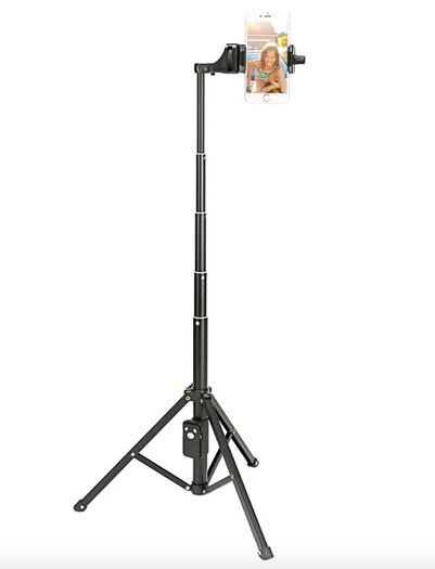 2in1 Portable Mini Cellphone Selfie Stick Tabletop Tripod With Remote Controller