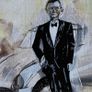 Original Art James Bond Style Luxury Aesthetic Image 5
