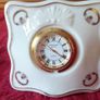 Donegal Parian China Claddagh Ring Clock And Vase Set Made In Ireland Image 3