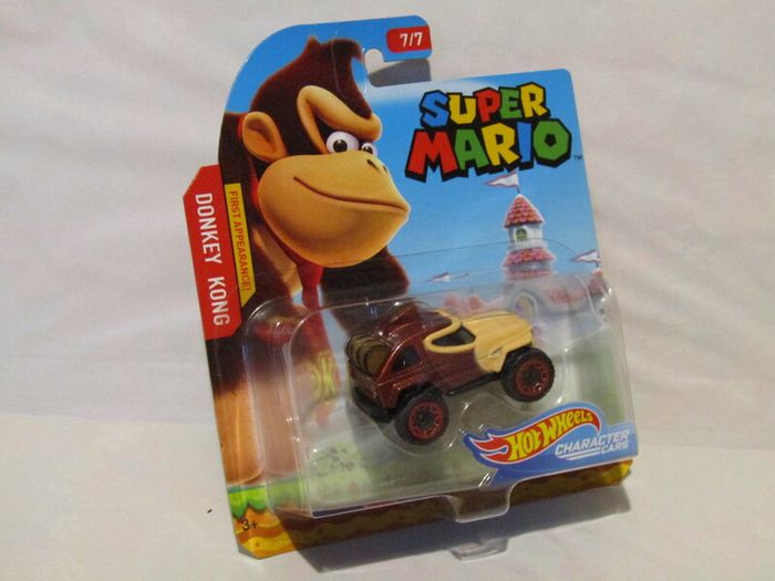 Hot Wheels Super Mario Bros Character Cars Complete Set Of 7 Diecast Cars Brand New Sealed
