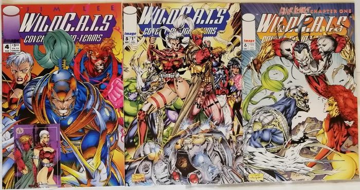 WildC.A.T.S. : Covert Action Teams #'s 1-6 & 8-10 (Jim Lee - 1992-1994)