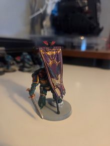 warhammer dark angels standard bearer