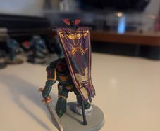 warhammer dark angels standard bearer