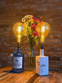Handmade Bottle lamps