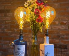 Handmade Bottle lamps