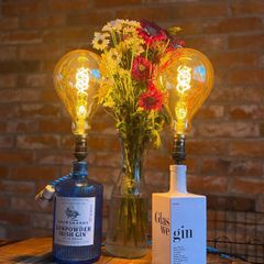 Handmade Bottle lamps