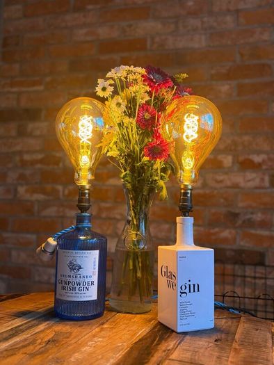 Handmade Bottle lamps