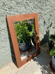Beautiful Modern Hardwood Mirror from Kilcroney Furniture