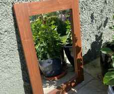 Beautiful Modern Hardwood Mirror from Kilcroney Furniture