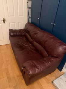 leather sofa