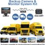 Dual Backup Camera Kit with 7-Inch Monitor, 1080P AHD, 150Deg Wide-Angle View & Parking Guidelines for Trucks, Cars, RVs & Trailers Image 2