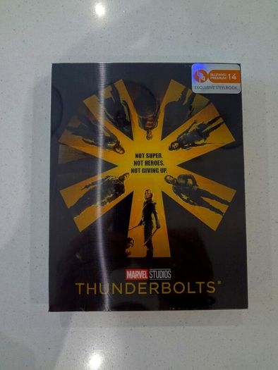 Marvel Thunderbolts Lenticular Slip SteelBook (New/Sealed) Blufans Exclusive (DISCLESS)