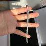 Brand New 925 Sterling Silver Tennis Necklace Image 4