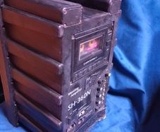 Portable Meeting Amplifier / PA System with Cassette Deck