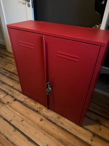 Ivar cabinet with doors