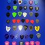 Guitar Picks Plectrums Jim Dunlop jazz III Tortex Image 2