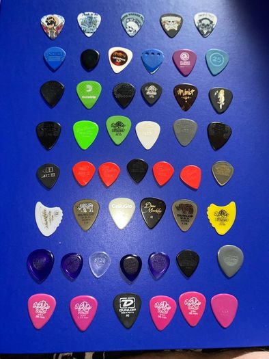 Guitar Picks Plectrums Jim Dunlop jazz III Tortex