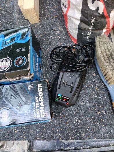 Draper stormforce grinder and charger