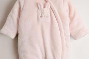 Baby girl pramsuit