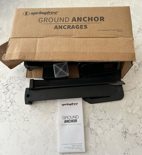 Trampoline anchors brand new