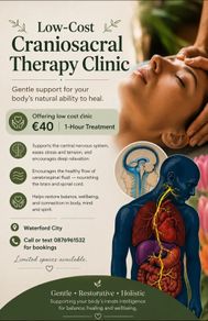 Affordable Craniosacral Therapy  Waterford City