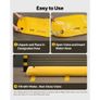 3.66 m Length x 51 cm Height Sandbag Alternative, Water Barrier for Flooding with Great Waterproof Effect, Reusable PVC Water Diversion Tubes, Flood Barriers for Home, Door, Garage Image 4