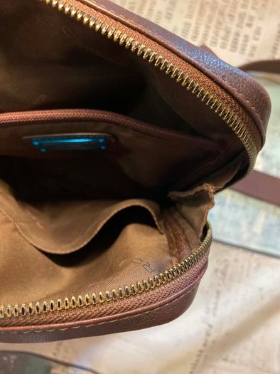Piqaudro sling/satchel bag - Genuine Italian leather