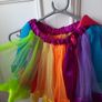 Rainbow skirt girls size 4-5 years Image 2
