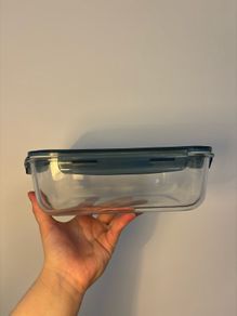 glass food container
