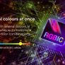 Smart LED ceiling light, RGBIC + CCT, iLink app Image 8