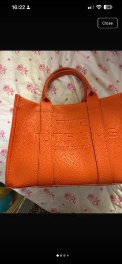 Medium Orange Tote