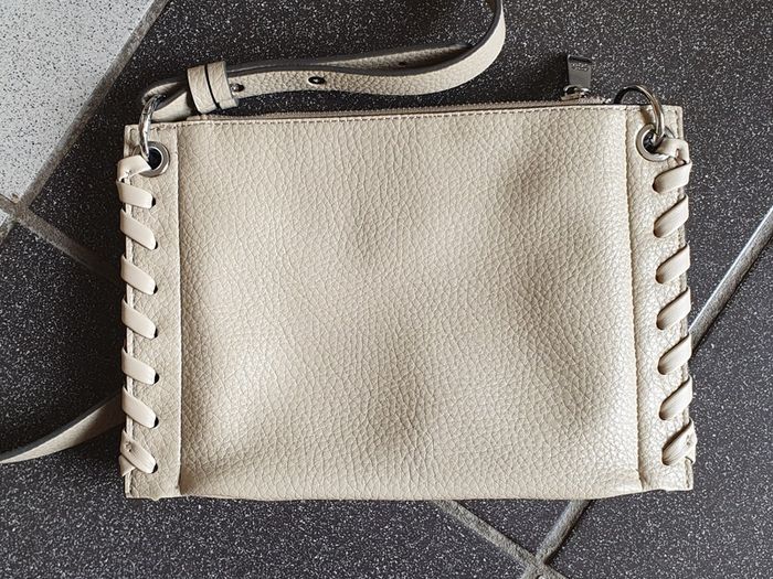 New - A Lovely Bag with Shoulder Strap - 4 inner sections - Pocket on outside - #