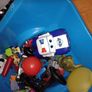Police jeep and boat kids toy Playmobil 2 fourgon + bateau kids toys .chair. everything in photos Image 7